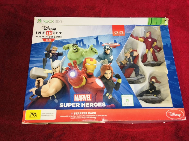 Disney Infinity 2.0 Starter Pack - Marvel Super Heroes - XBOX 360 Game64048414000771110