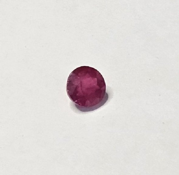 Genuine Round Cut 1.7ct Ruby - 6mm Carousel 1