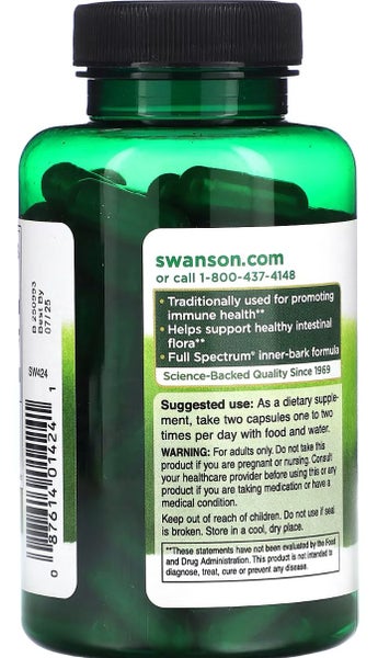 SWANSON PAU D'ARCO 500 MG 100 CAPS - BB0627 Carousel 3