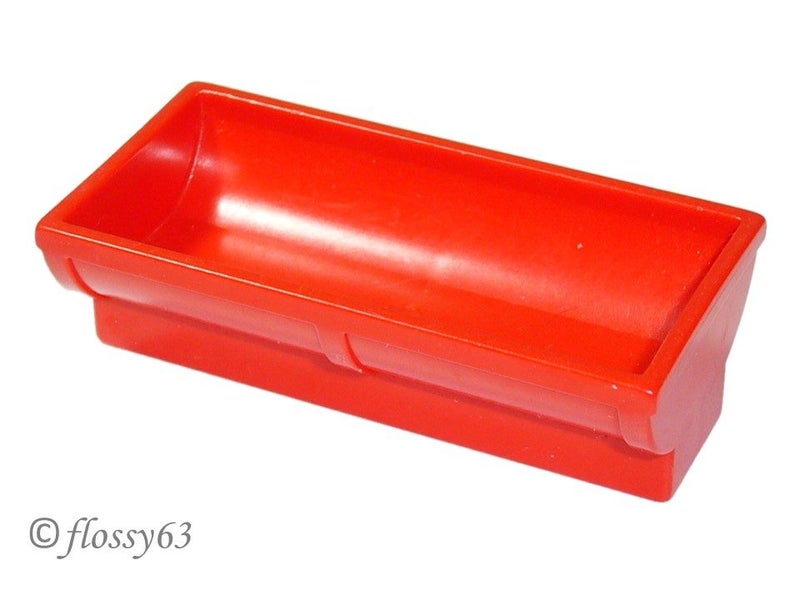 ®™DUPLO - Accessory Feeding Trough 2 x 4 x 2 with Curved Sides ~Retired 2006~ Carousel 1