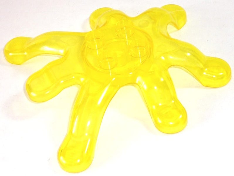 ®™DUPLO - Trans-Yellow Insect Legs with 2 x 2 Studs (from Zooters Set - WAZO) Carousel 2