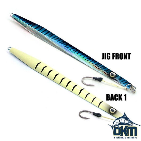 Kilwell Broken Arrow Jig 420g Blue Mackerel (Last one available) Carousel 1