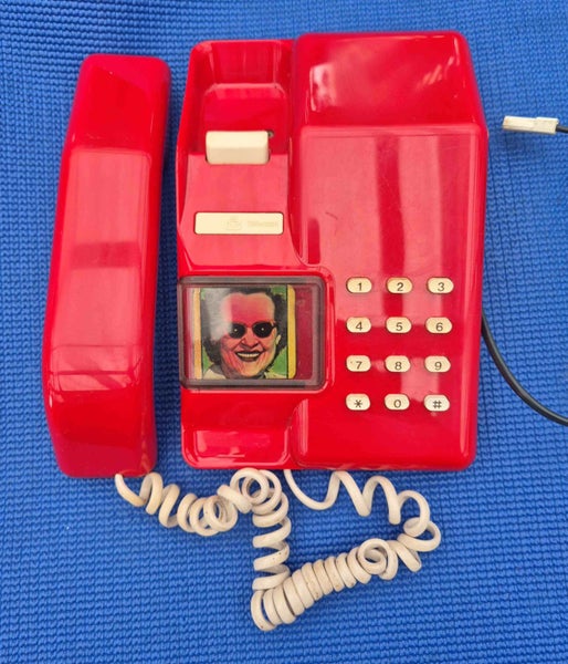 RED PERT Phone 1980s Carousel 1