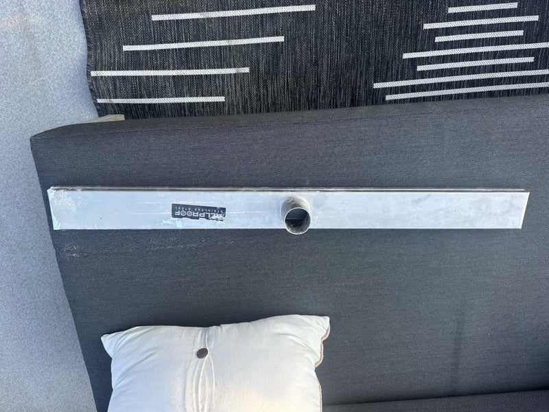 Allproof 900mm Stainless Steel Shower Drain Carousel 1