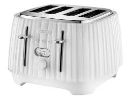 Delonghi Ballerina 4-Slice Toaster Opaline White Carousel 1