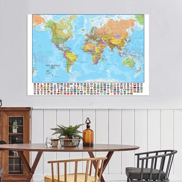 World Map Carousel 1