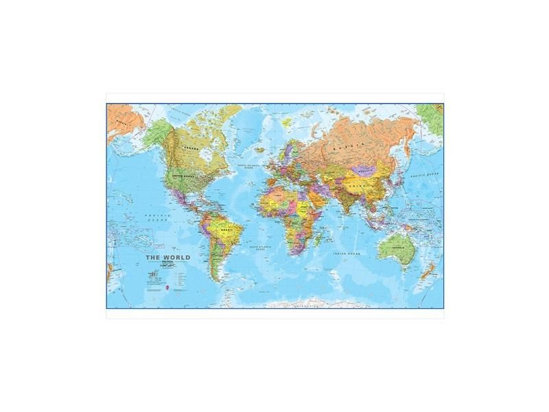 English Hanging Picture Wall Art Globe Poster Non Woven Canvas Painting 150 Carousel 1