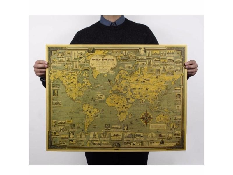 World Map Carousel 1