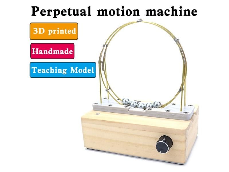 DIY Permanent Machine Model Physics Teaching Experiment Iron Ball Circular Carousel 1