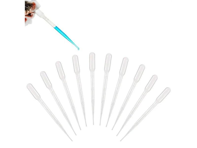 100Pcs/Lot Laboratory Pipette 1ml 2ml 3ml 5ml Plastic Disposable Graduated Carousel 2