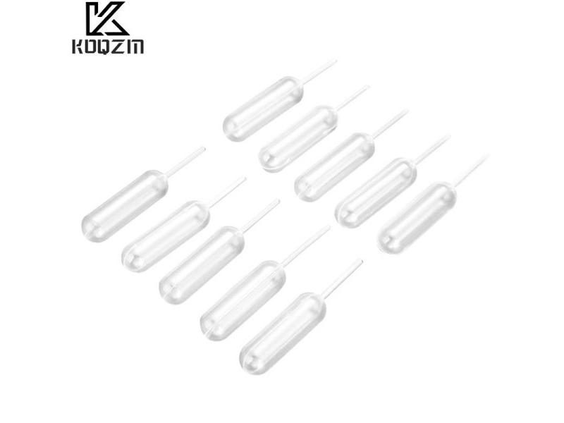 50pcs/LOT 4ml Plastic Squeeze Transfer Pipettes Dropper Disposable Pipettes Carousel 1