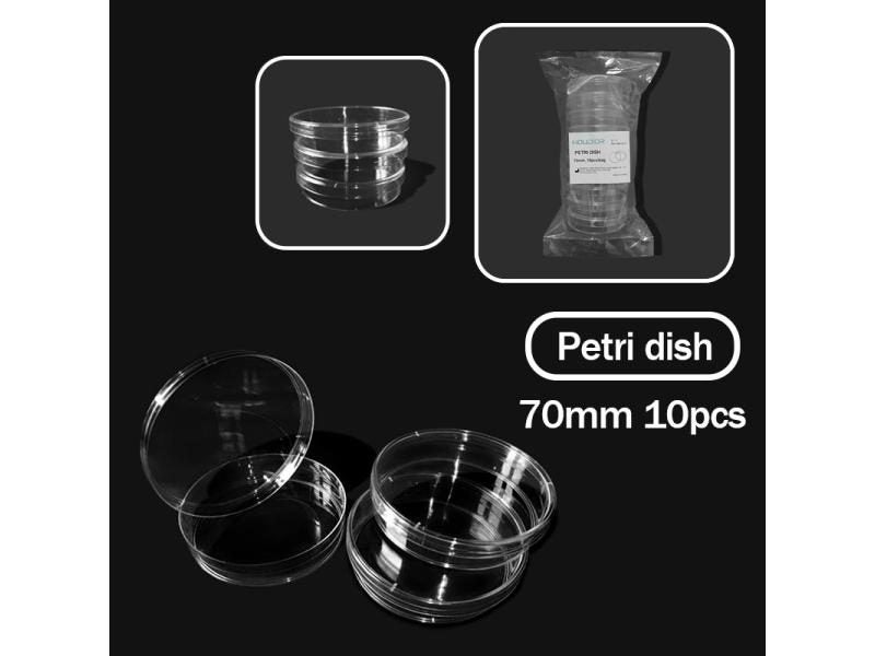 Set 40 Piatti Petri In Plastica Sterilizzati - 35/60/70/90mm Con Pipette E Pinzette - Foto 9