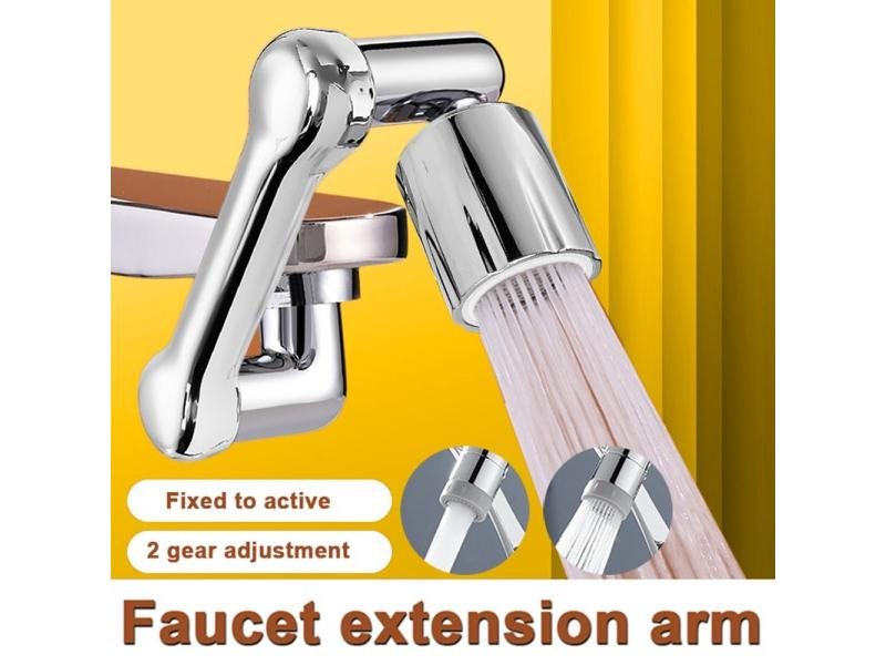 Universal 1080 °Swivel Robotic Arm Swivel Extension Faucet Aerator Kitchen Carousel 2