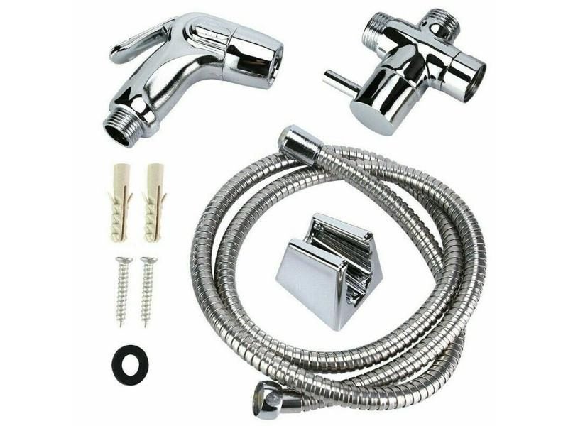 Home Wash Bidet Sprayer Set Accessories Car Hand Held Easy Install ABS Pet Carousel 1