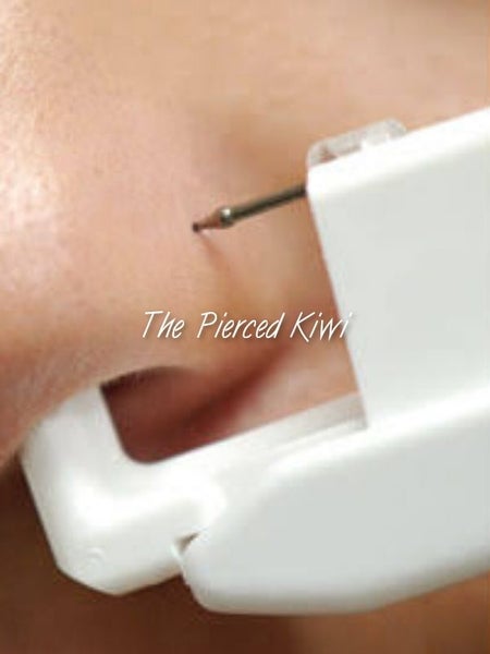 Medisept Titanium Nose Piercing Unit 2 mm Clear Gem. Carousel 3