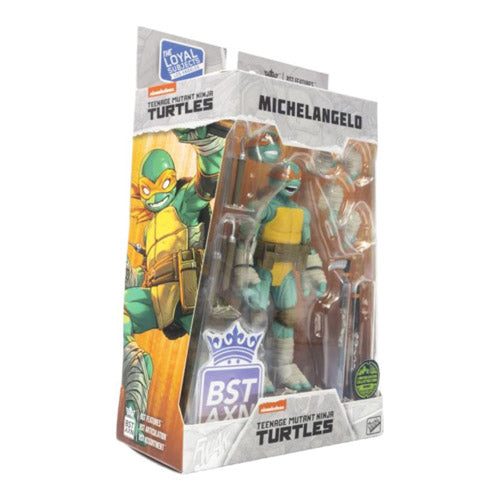 TMNT Michelangelo Comic Heroes 5" BST AXN Figure Carousel 3