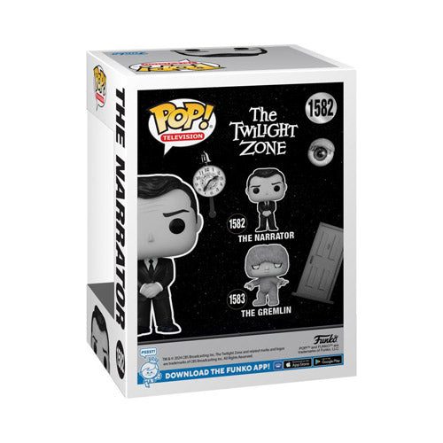 Twilight Zone The Narrator Pop! Vinyl Carousel 3