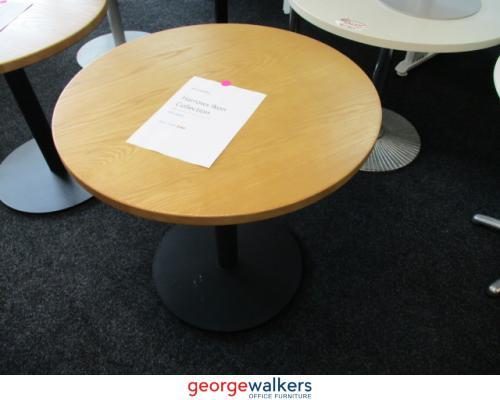 PR5447 - American Ash/Matte Black Round Table Carousel 1