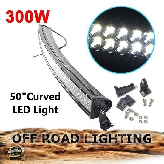 50" Curved 300W flood/spot light 100 LED Super Bright Carousel 2