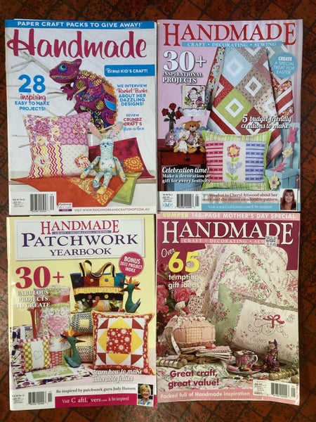 4 HANDMADE Magazines - U Choose Which 2 Carousel 1