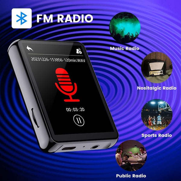 MP4 Player - MP3 Latest Bluetooth 5.0 NZ Sale Deal Carousel 11