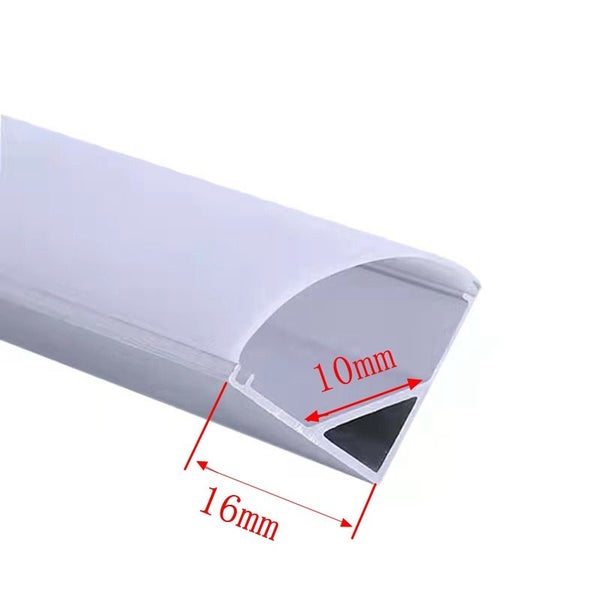 Brand New 3 m Slim Aluminium Corner Profile for LED Stripe Light Carousel 1