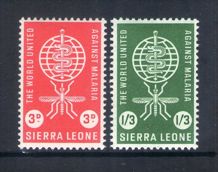 Sierra Leone - 1962 Malaria Set (2) - UHM - 240/1 Carousel 1