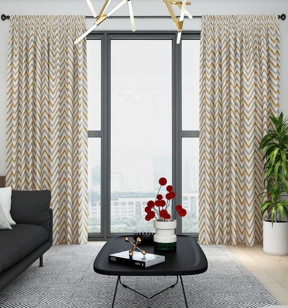 Oak Bluff -90% Blackout Thermal Full Length 2.6 long Carousel 2