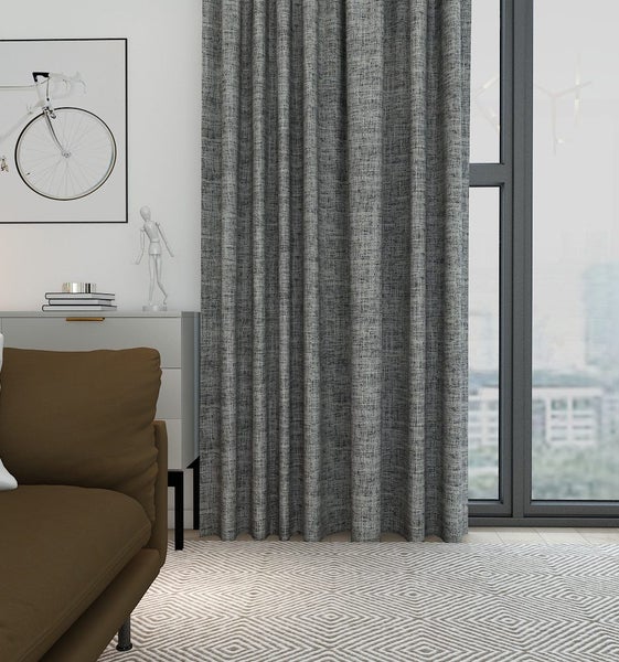 Titanium Blackout Thermal Drapes 2.2 drop Carousel 1