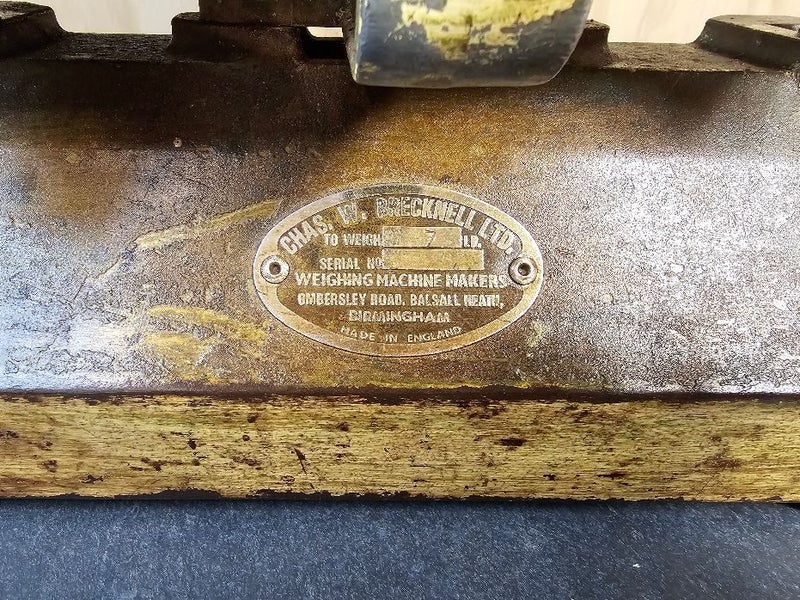 Antique Balance Scales w Weights & Bowl. Patination to Die For. Carousel 2