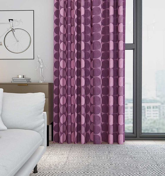 SAVE - sale price! Violet Eclipse-90% Blackout Full Length thermals drapes Carousel 1