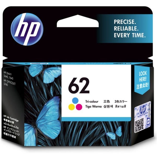 HP 62 Tri-Colour Ink Cartridge Carousel 1