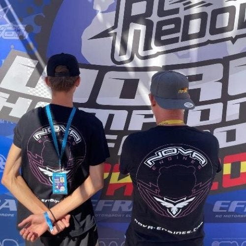 Nova Engines - Black T-Shirt - Size XL Carousel 2