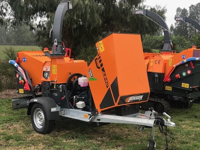 Jensen A550 Trailed wood chipper62864738292738113