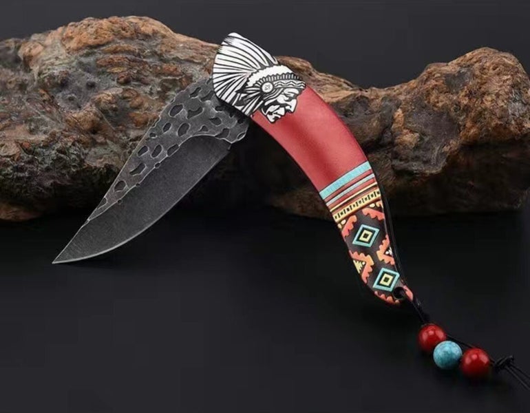 20cm 'Indios' 5-Colour Options Outdoor Portable Pocket Folding Knife a COOL Gift Carousel 2