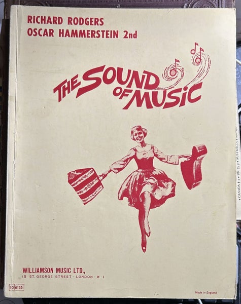 The Sound of Music Vocal Score by Richard Rodgers, Oscar Hammerstein 2nd Carousel 1