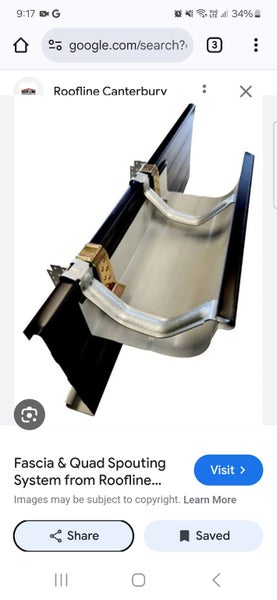 104 x House Metal Gutter/Fascia Brackets (Quad Spouting) Carousel 5