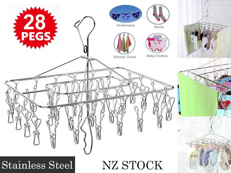 Socks Hanger Laundry Airer Dry Rack - Brand New Carousel 1