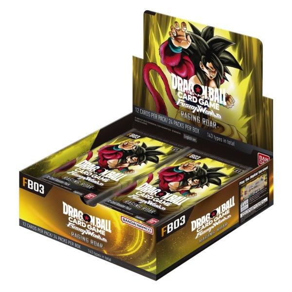 Dragon Ball Super Card Game: Fusion World – Booster Box Raging Roar [FB03] Carousel 1