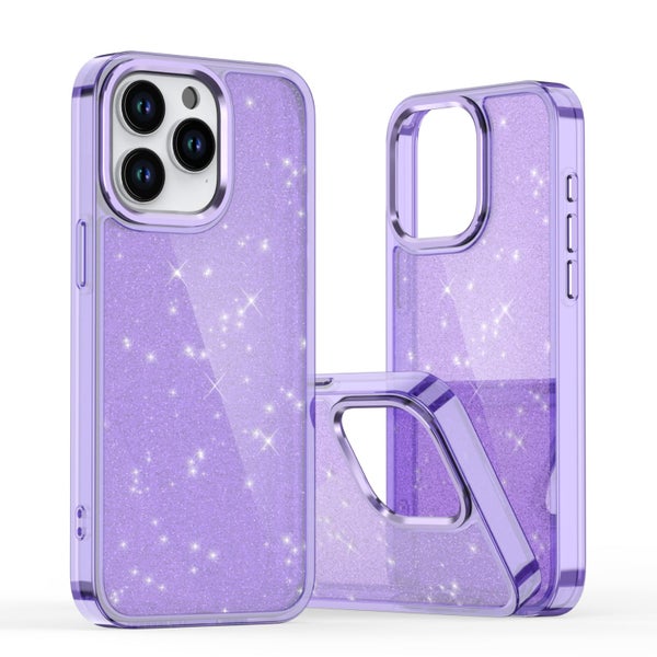 galaxy a14 case Glitter hard case tough scratch resistant purple Carousel 1