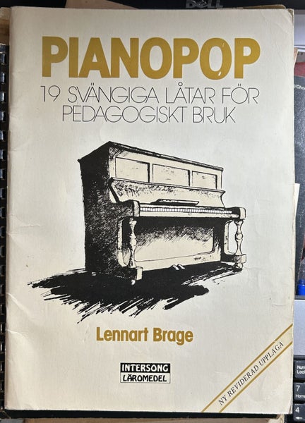 PianoPop 19 Svangiga Latar For Pedagogiskt Bruk by Lennart Brage Carousel 1