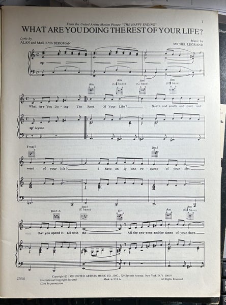 Remember These Movie Songs of the 60s Voice Piano Guitar Carousel 4