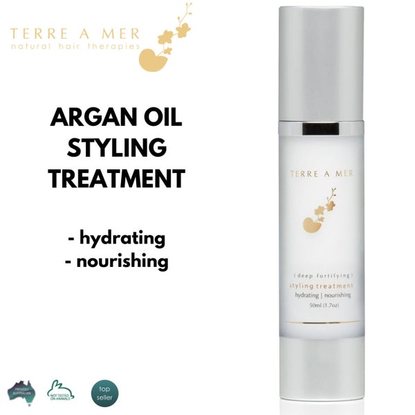 TERRE A MER Argan Oil Styling Hair Treatment Hydrating Luxury Deep Fortifying Carousel 2