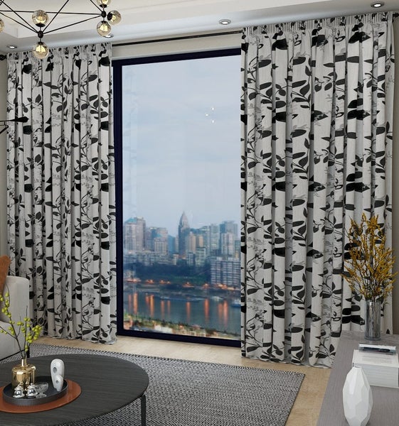 Autumn Grey Thermal Drapes 2.6 drop - x1 pair up to 90% blockout Carousel 6