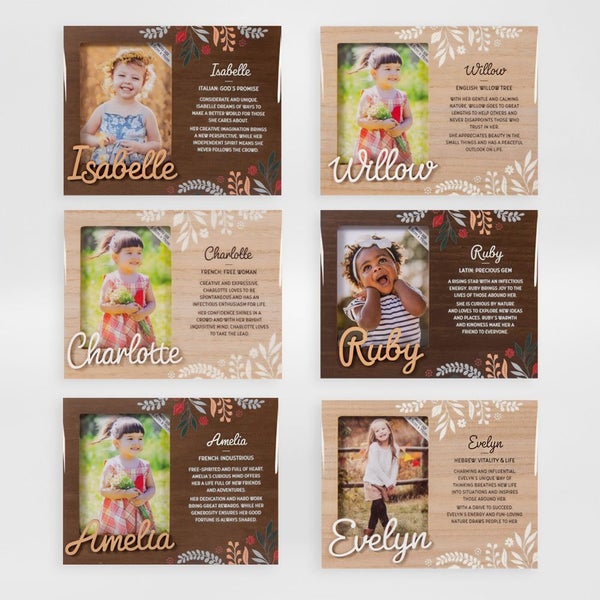 Girls Named Picture Frames Carousel 2
