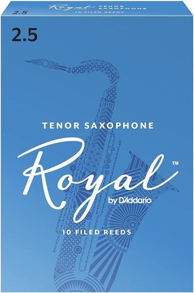 Rico Royal - x10 Tenor Saxophone Reeds - 2.5 Carousel 1