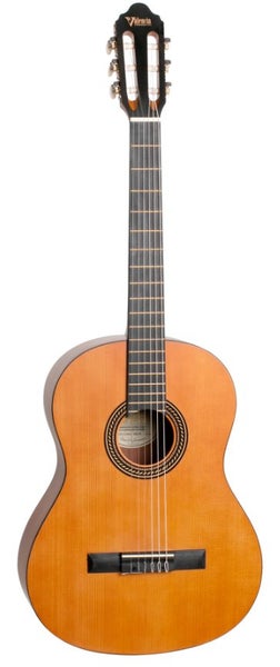 Valencia - Full Size Left Handed Hybrid Classical Guitar - Natural Carousel 1