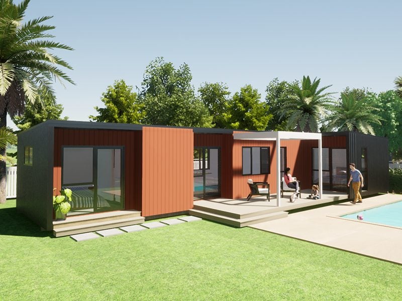 Tiny Home | 3 bedroom | 88m2 | Pohutukawa Carousel 1