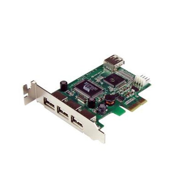 Startech 4 Port Lp Pci Express Usb Card Carousel 1