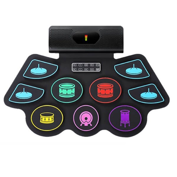 Electronic Roll Up Drum Kit New 9 Pads Electronic Drum Kit Electric Drum Gifts Carousel 2